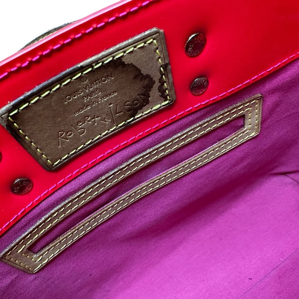 RARE Louis Vuitton x Robert Wilson READE Monogram Vernis Tote PM LMT. Edition - Picture 9 of 15